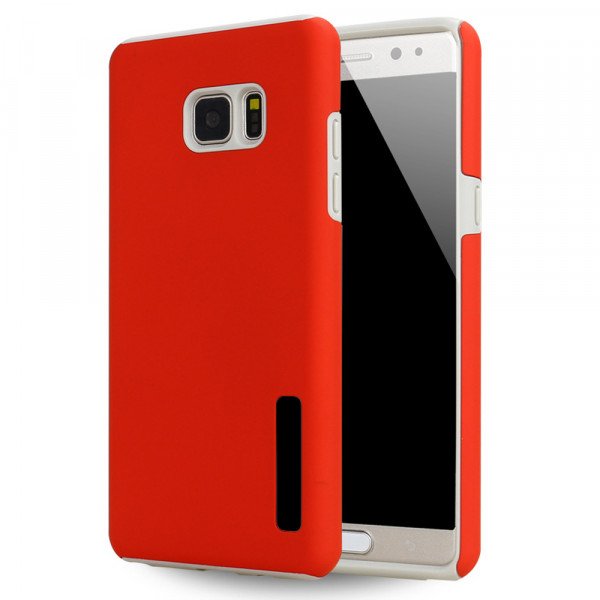 Wholesale Galaxy Note FE / Note Fan Edition / Note 7 Pro Armor Hybrid Case (Red Black)